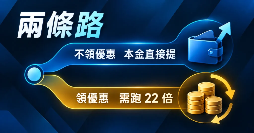 優塔娛樂城首存優惠領與不領的兩種選擇